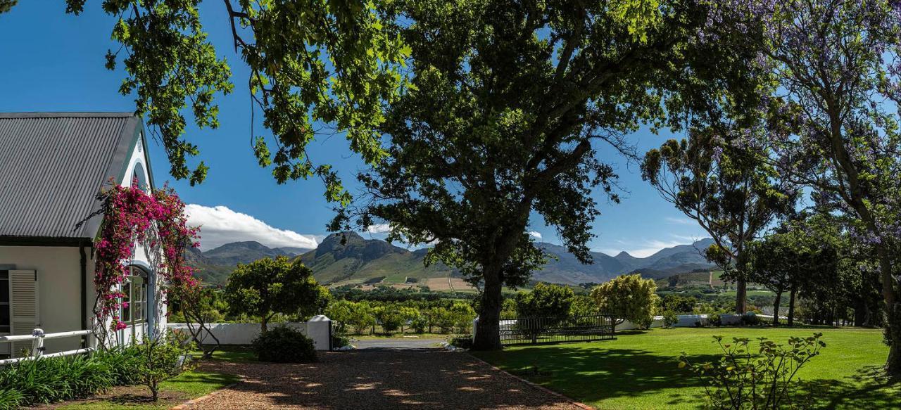 L'Auberge Chanteclair Franschhoek Exterior foto